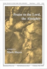 Praise to the Lord the Almighty SATB choral sheet music cover